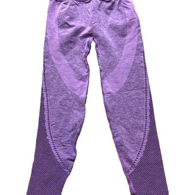 Victoria's Secret Pink Leggings Womens 26x23.5 Purple Active Seamless Workout